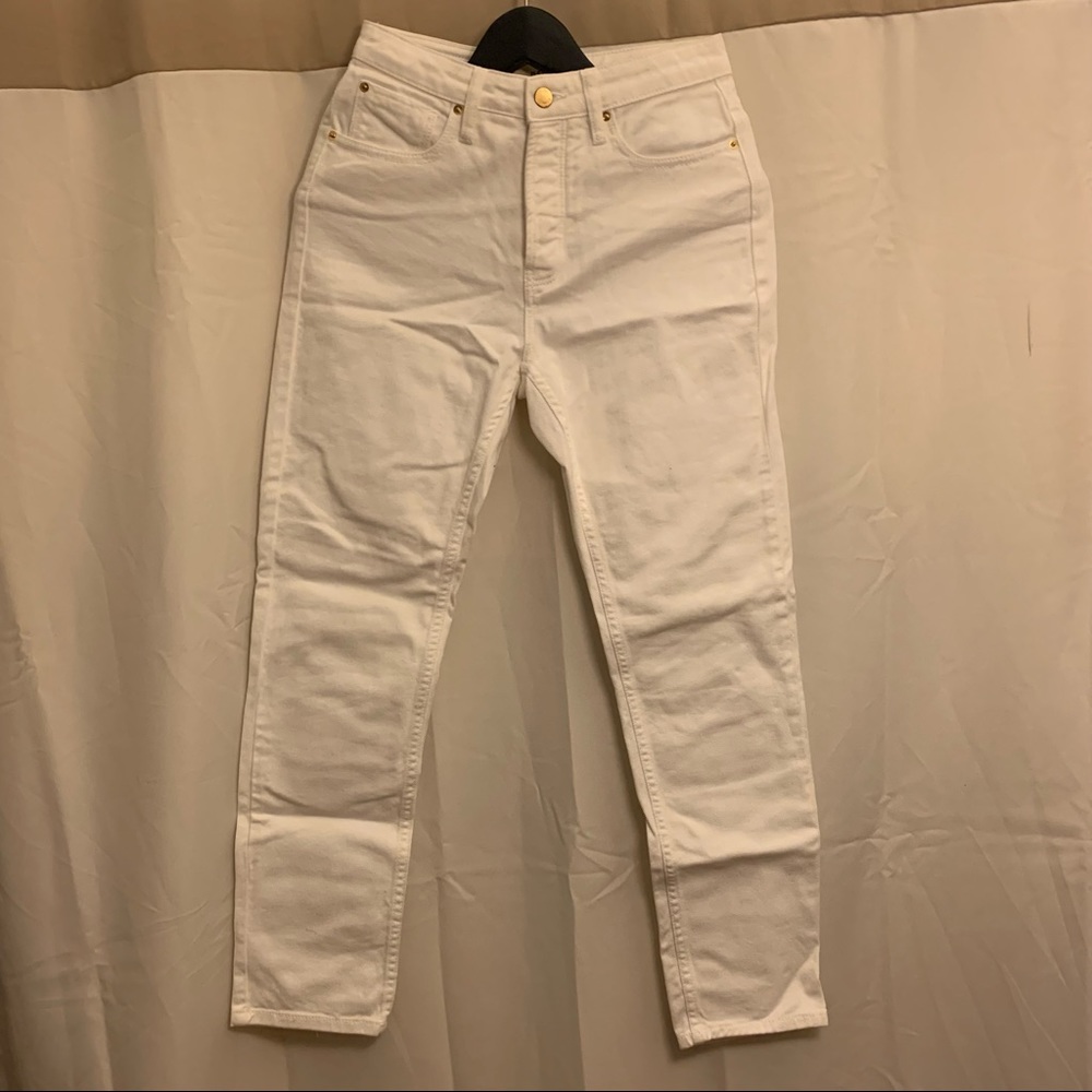 Sezane Mid Rise Straight Jeans